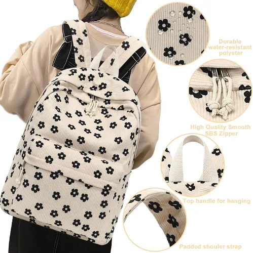 Vista 82 de Bluboon Juego de mochila para adolescentes, mochila escolar para niñas, lonchera y lápices, bolsas para estudiantes, 3 en 1