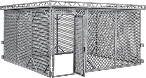 Vista 2 de Juego de jaula de acero para figuras Toy Company Wrestling Rings