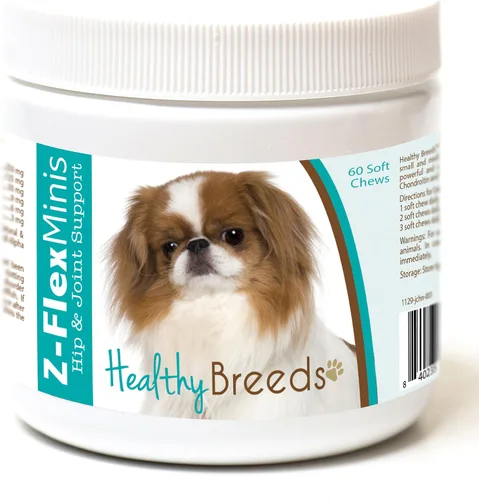 Vista 56 de Healthy Breeds Affenpinscher Z-Flex Minis - Masticables suaves para cadera y articulaciones, 60