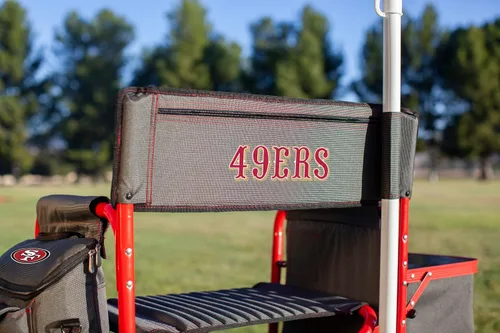 Vista 7 de PICNIC TIME NFL NFL Fusion - Silla de campamento unisex para adultos, con mesa auxiliar y enfriador suave, silla de playa para adultos, silla
