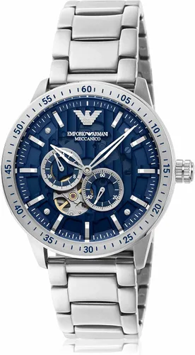 Vista 2 de Emporio Armani Men's Stainless Steel Watch with Chronograph or Three Hand Movement