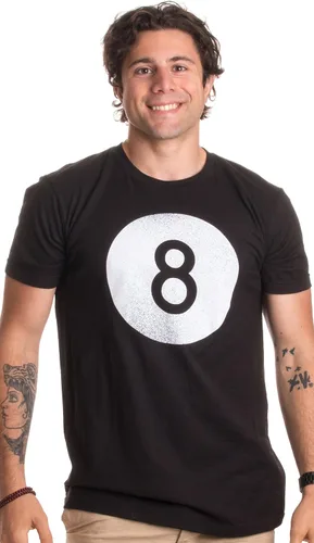 Vista 3 de Vintage Faded 8 Ball Pool Hall Shark Billiards Player Hustler Camiseta unisex