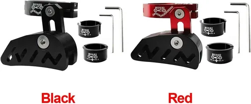 Vista 7 de Guía de cadena de bicicleta MTB Protector de bicicleta de carretera Bicicleta de montaña Tensor de cadena con diseño hueco para piñón de un solo