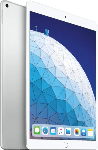Vista 2 de Apple iPad Air, 10.5 pulgadas, Wi-Fi + celular, 64 GB, plateado (Renovado)