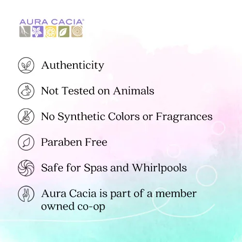 Vista 6 de Aura Cacia Clearing Breezeway - Baño con gas GC/MS probado para pureza 2.5 oz (70.9g)