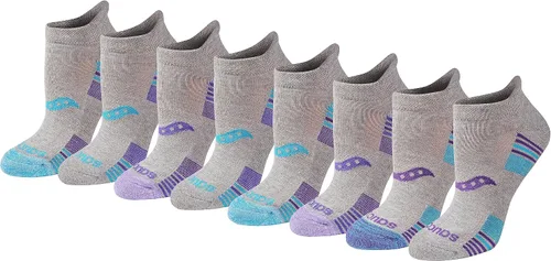 Vista 34 de Saucony Women's RunDry Performance Heel Tab Athletic Socks, Available in S-L (8, 16, 24 Pairs)