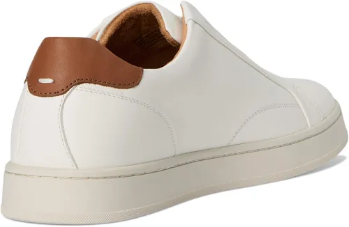 Vista 6 de Florsheim Monopoli - Zapatilla de Deporte Elástica con Cordón de Punta a Punta para Hombre Crema