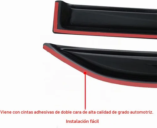 Vista 6 de Lightronic Visera de ventana de ventilación automática de montaje exterior extraduradera, se adapta a Kia Sportage 2023-2026, protección UV