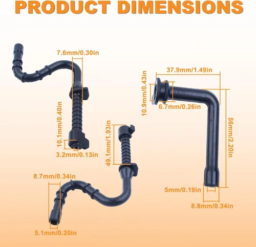 Vista 3 de Kit de pistón de cilindro de 2.126 in para motosierra Stihl MS460 046 11280201221