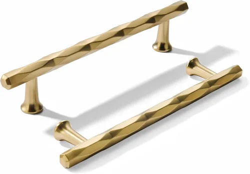Vista 23 de Paquete de 1 tirador de gabinete de bronce aceitado martillado de 12 Bronce frotado con aceite