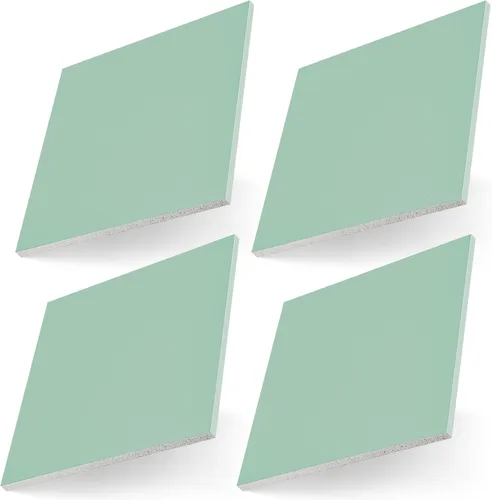 Vista 9 de Amylove Panel de reparación de paneles de yeso para reparar paredes (2 piezas, verde, 6 x 6 x 1/2 pulgadas)