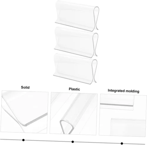 Vista 7 de COHEALI 6 piezas de accesorios para persianas enrollables, agarre horizontal, cenefa para ventana, agarre de mano, artículos para el hogar