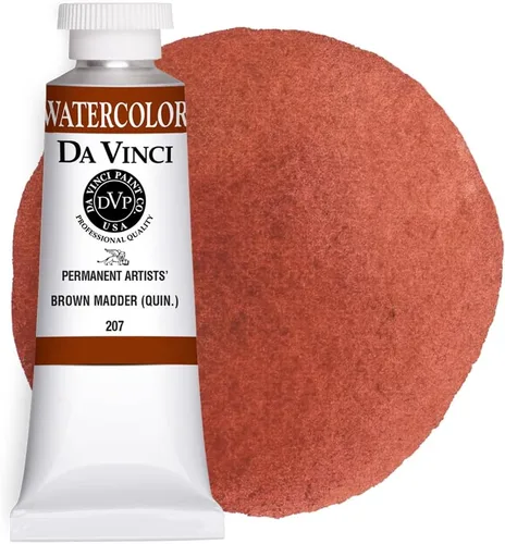 Vista 46 de DA VINCI PAINTS Pintura Acuarela Profesional para Artistas, Azul Cobalto, 15mL