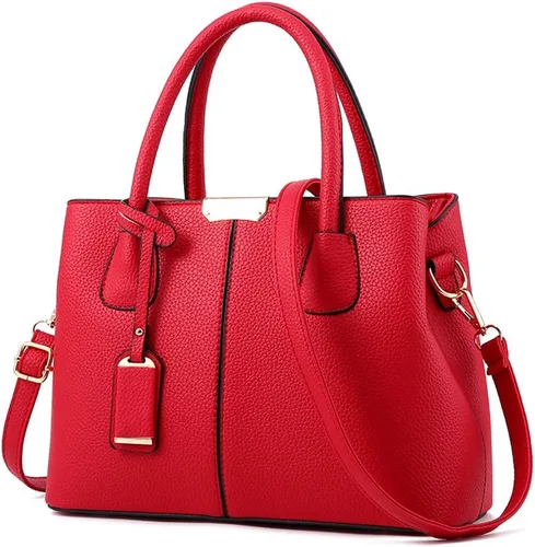 Vista 9 de Covelin bolso de mano de cuero durable tamaño mediano, mini bandolera, para mujer.
