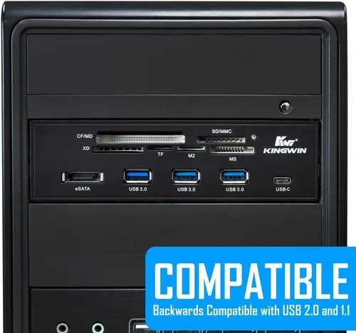 Vista 8 de Controlador de refrigeración KingWin, Negro