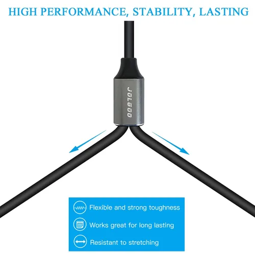 Vista 3 de JOLGOO Divisor XLR - Cable Y hembra a macho doble, 1.6 pies