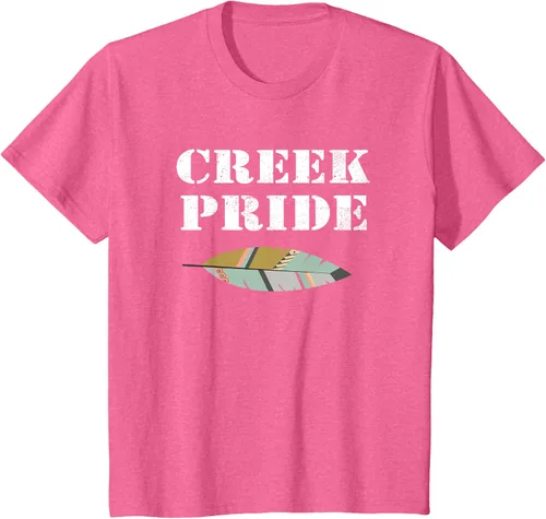 Vista 51 de Creek Native American Pride - Camiseta, Negro, S