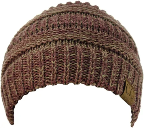 Vista 508 de C.C Trendy Warm Chunky Soft Stretch Cable Knit Beanie