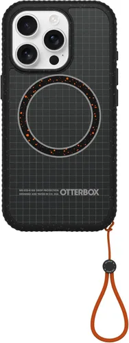 Vista 29 de OtterBox Sole Series - Carcasa para iPhone 16, color negro Funda protectora para iPhone con bordes de banda de rodadura, con bucle para el dedo