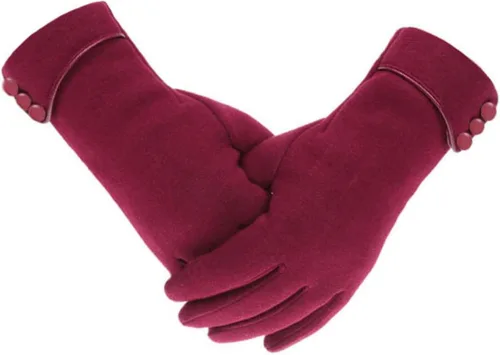 Vista 12 de Tomily - Guantes de forro polar para mujer con pantalla táctil