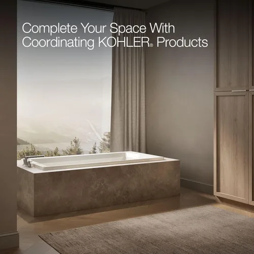 Vista 6 de Kohler Archer tina de 6 pies con diseño cómodo y profundo, 1125-96