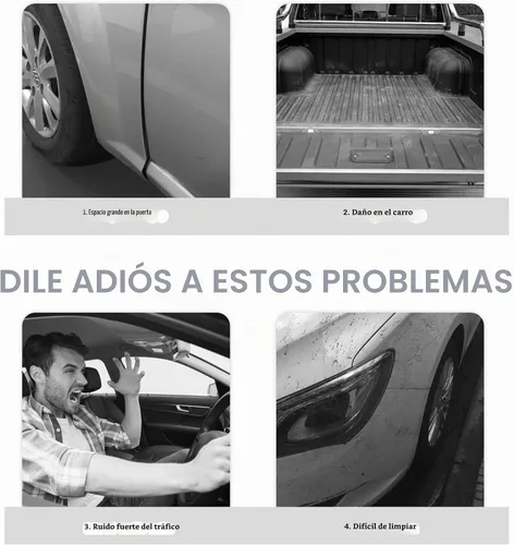 Vista 7 de Burletes para Puerta de Automóvil de 52.49 Pies, Tira de Sellado de Goma de Doble Capa en Forma de B, Insonorizada y Autoadhesiva, Accesorios