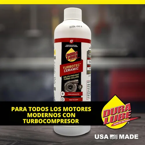 Vista 2 de Dura Lube TurboTec Ceramic Turbo Protection 12 onzas, individual