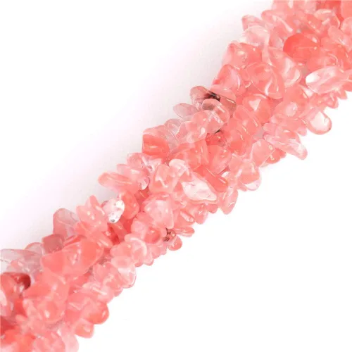 Vista 54 de GEM-Inside - Chips de piedra de cristal para hacer joyas, cuentas sueltas de forma libre con agujero para hacer pulseras, collares, adultos, 34