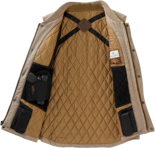 Vista 3 de Legendary Whitetails Chaleco cruzado de lona para hombre