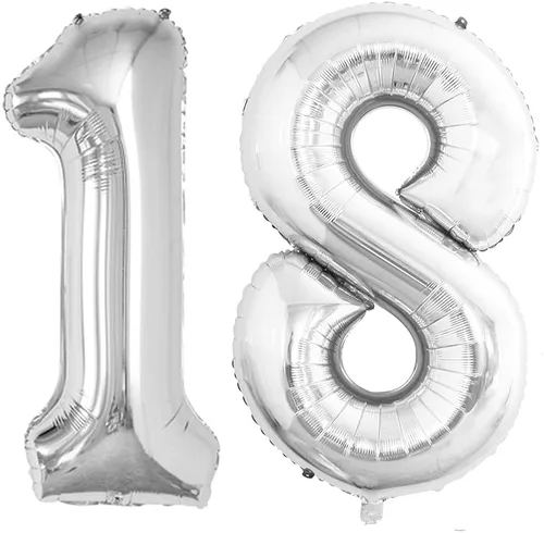 Vista 411 de Goer, conjunto de globos de papel aluminio para decoraciones de cumpleaños, globos de las letras de feliz cumpleaños y de números Oro