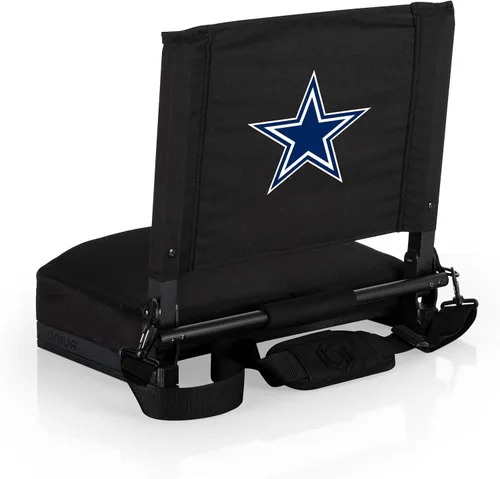 Vista 12 de PICNIC TIME NFL NFL - Asiento de estadio Gridiron de la NFL, ligero, portátil, plegable, para gradas y bancos