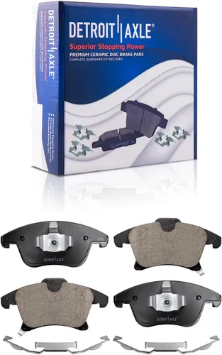 Vista 68 de Detroit Axle - Pastillas de Freno Delantero Izquierdo Reemplazo de Pinza de Disco para Ford Fusion Mazda 6 Lincoln MKZ Mercury Milan 2006-2012