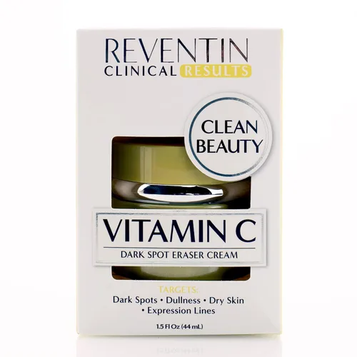 Vista 4 de Reventin Crema facial con vitamina C, crema hidratante reafirmante para el cuidado de la piel, potente crema de gel de vitamina C para la cara, piel