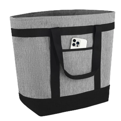 Vista 12 de Bolsa tote reutilizable aislada para compras de comestibles para mujeres/hombres, bolsa de entrega de pizza/comida para mantener los alimentos