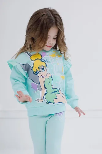 Vista 3 de Disney Conjunto de sudadera y leggings florales para niños pequeños (12 meses - 14-16)