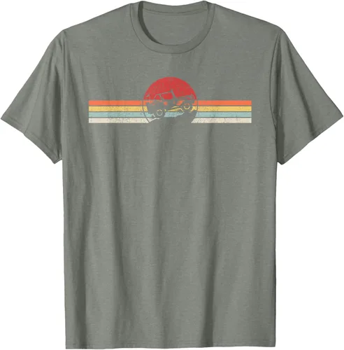 Vista 28 de Camiseta retro vintage Off Road 4X4 Negro