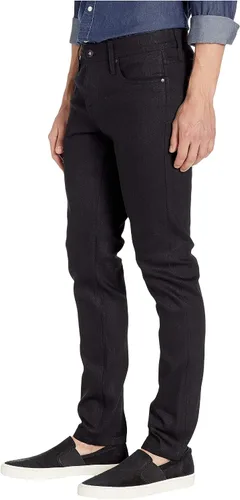 Vista 2 de Unbranded* Apretado para hombre en orillo elástico negro sólido de 11 onzas, Negro