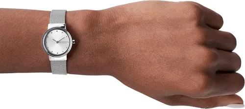 Vista 5 de Skagen Freja - Reloj de vestir de movimiento de cuarzo y acero inoxidable para mujer