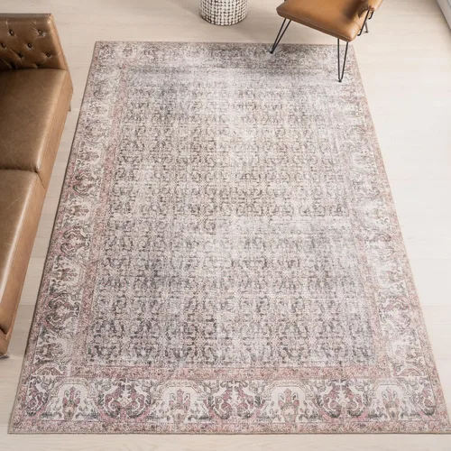 Vista 21 de nuLOOM Aether - Alfombra de área con medallón marrón, 8 x 10 pies Éter Marrón
