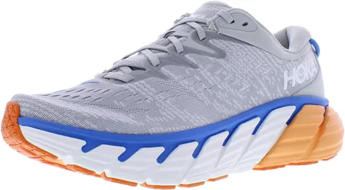 Vista 2 de Hoka One One Gaviota 4, zapatillas de running para hombre Negro blanco