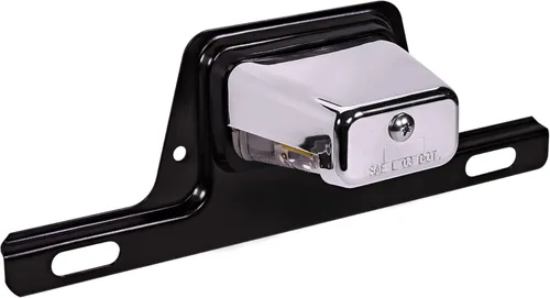 Vista 10 de True Mods - Luz LED negra para placa de matrícula para remolque de barco [montaje de soporte de acero] [DOT FMVSS 108] [SAE L] 12 V CC impermeable