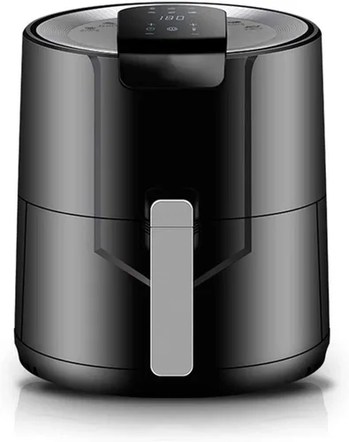 Vista 6 de Freidora de aire (negro) Incluye divisor de cesta con controles digitales de un solo toque, 6 controles de potencia preestablecidos fáciles