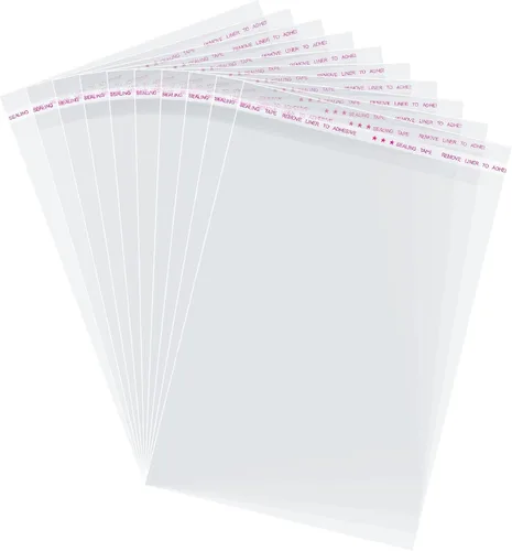 Vista 14 de Bolsas de celofán autosellantes autoadhesivas, bolsas de celofán resellables transparentes de 2 x 3 pulgadas, 200 unidades (tamaño mini)