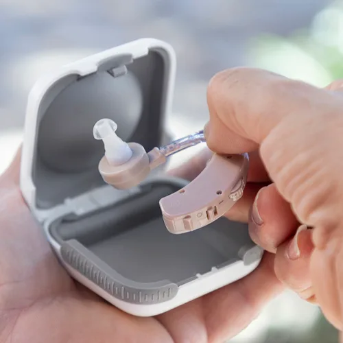 Vista 5 de Amplificador de Sonido Retroauricular con Accesorios Welzy InnovaGoods 1 unidad