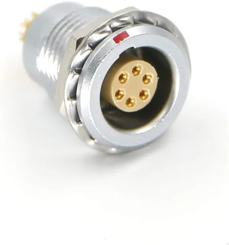 Vista 8 de 1B FSG - Conector de empuje giratorio de 2 pines macho para cámara Kinemini 4k (2 pines, FSG)
