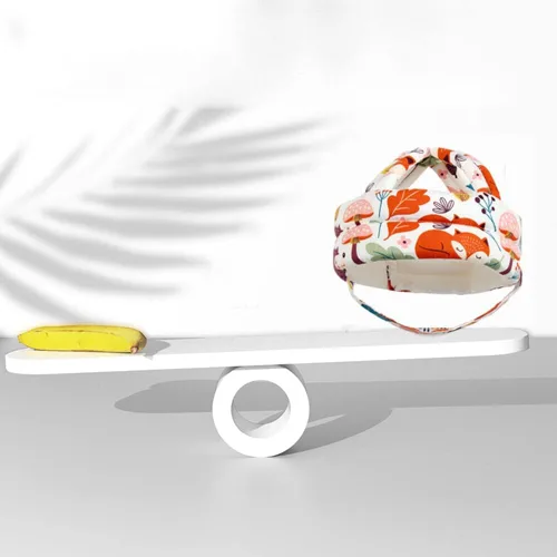 Vista 6 de Casco de bebé para gatear caminando, casco de bebé sin golpes, suave protector de cabeza de bebé, protección para la cabeza para bebés niños y niñas
