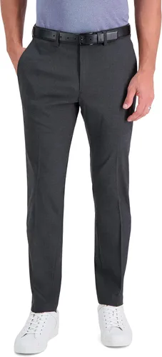 Vista 13 de Kenneth Cole Reaction Pantalón de vestir ajustado de rendimiento sólido para hombre Negro