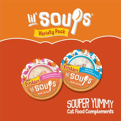 Vista 3 de Purina Friskies Lil' Soups Lil' Grillers & Lil' Slurprises complemento alimenticio para gatos