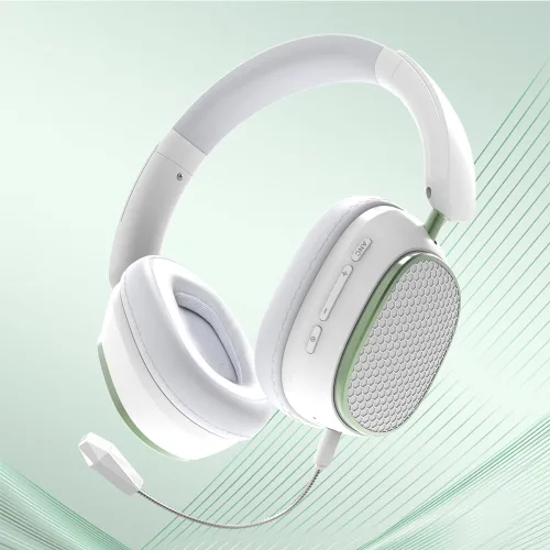 Vista 9 de AYI Auriculares inalámbricos Bluetooth de alta calidad con micrófono, sonido estéreo de alta fidelidad, plegable, recargable, compatible