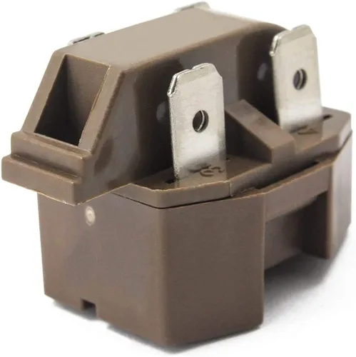Vista 3 de Relé de arranque PTC para compresor de congelador IC-4 de 4 pines - Compatible con refrigeradores Frigidaire Gibson GE Whirlpool Roper Kenmore